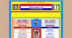 Desktop Screenshot of bnaiyer.com